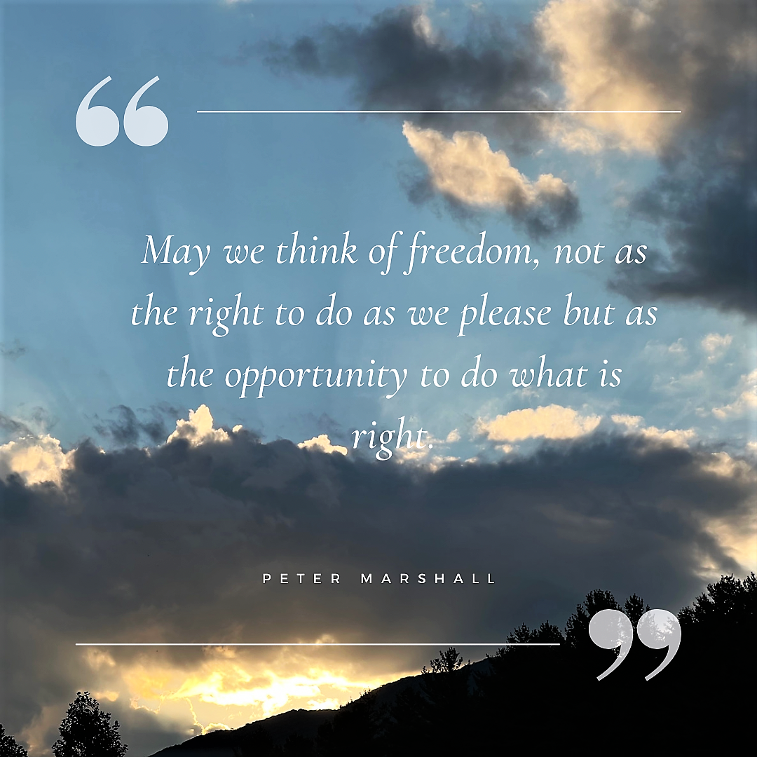 The Opportunity of Freedom